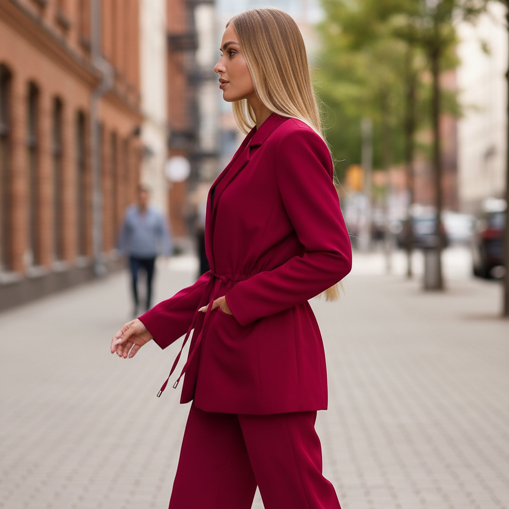 Una| Chaqueta Ajustada Moderna