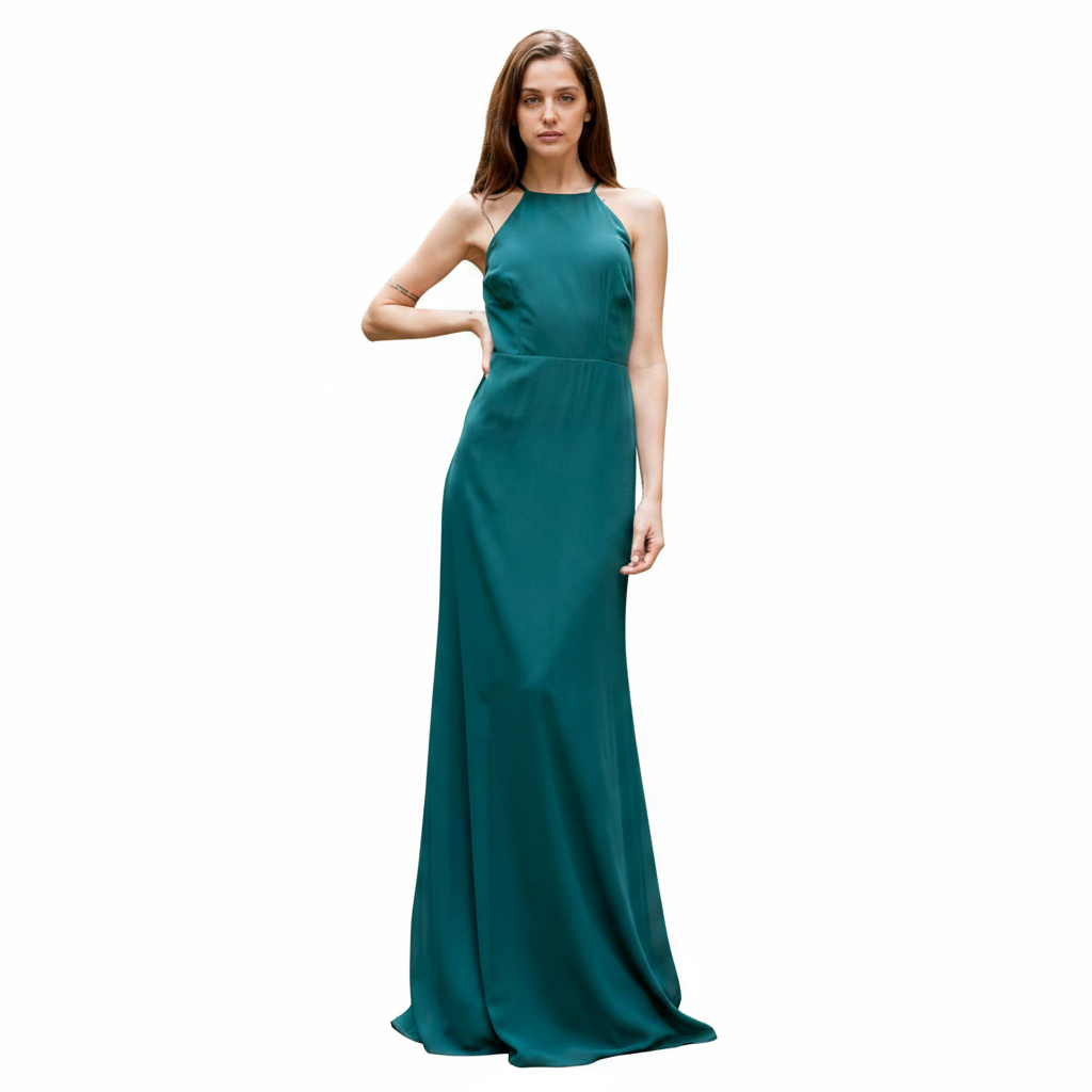 Vestido Largo Esmeralda Berenice Elegante Ceylan Bcn - VESTIDOS LARGOS - vista 3 (RED / XXS)