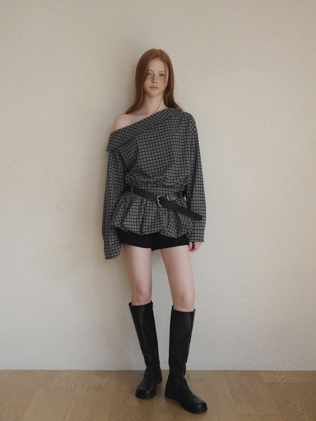 Xara| Blusa Asimetrica Cuadros