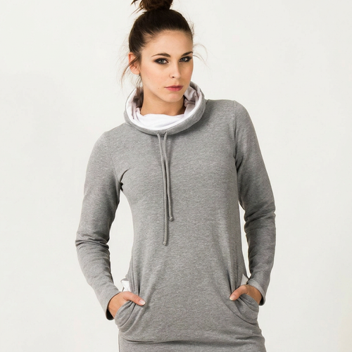 Vestido Casual con Capucha – Elegancia y Comodidad