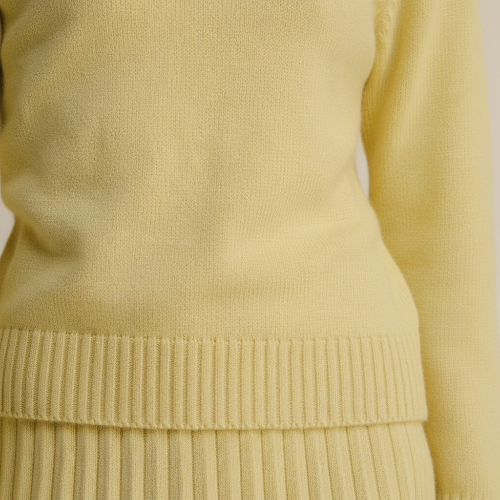 Calyra| Knitwear Amarillo Casual