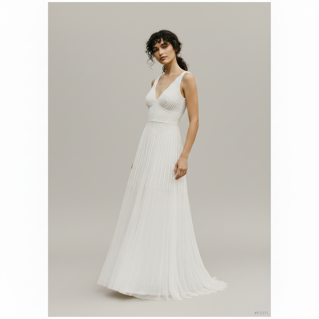 Vestido Largo Nupcial Indra Long Dresses Icara Beaumont - vista 4 (XS)