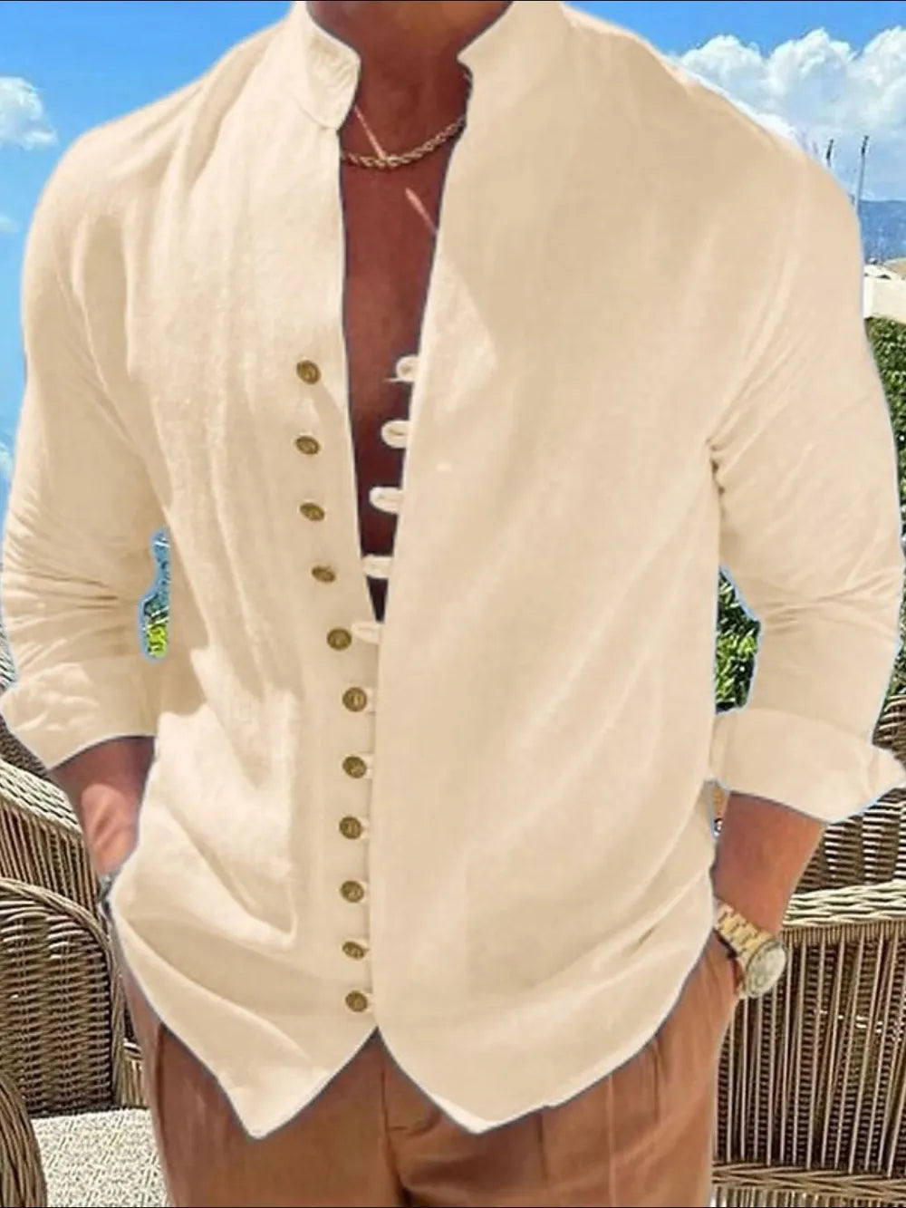 Wisp| Camisa Algodón Casual