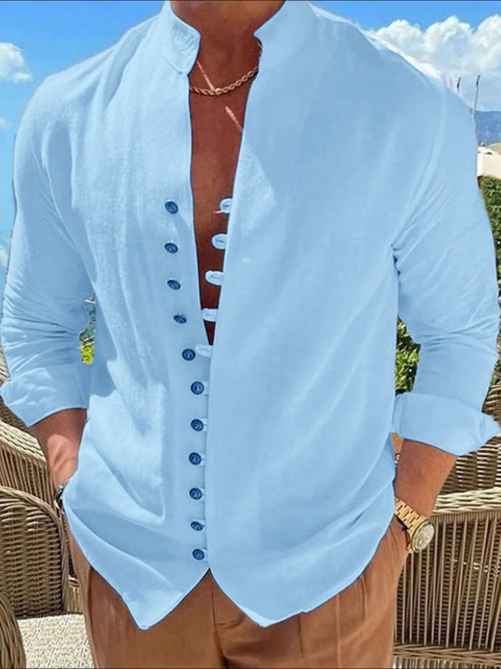 Wisp| Camisa Algodón Casual