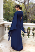 Aelis| Vestido largo satinado