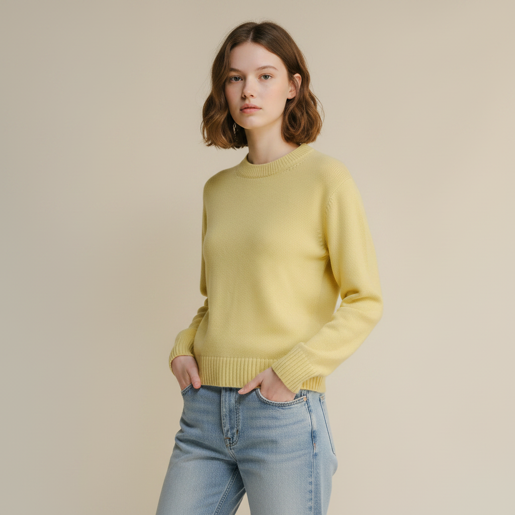Calyra| Knitwear Amarillo Casual