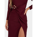 Vestido Larga Manga con Detalle Elegante – Estilo Exclusivo