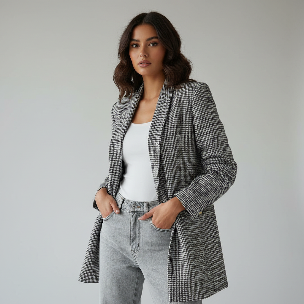 Jett| Chaqueta Tweed Sofisticada