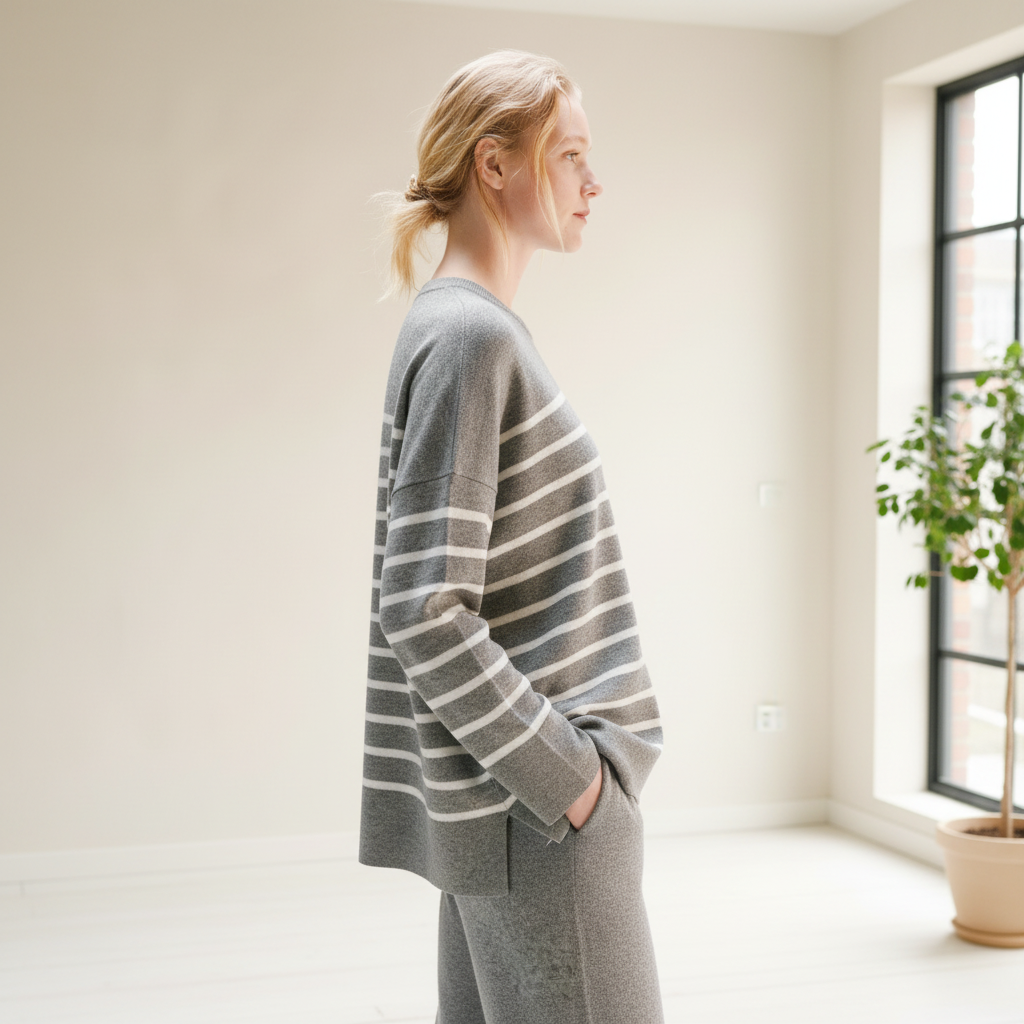 Saira| Knitwear Rayas Casual