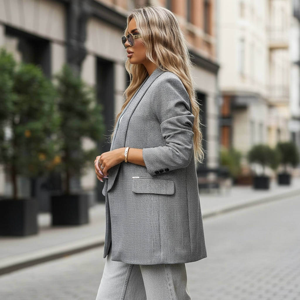 Jett| Chaqueta Tweed Sofisticada