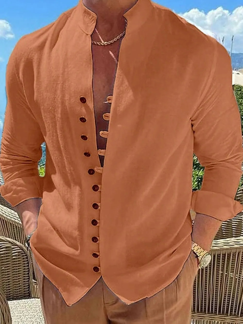 Wisp| Camisa Algodón Casual
