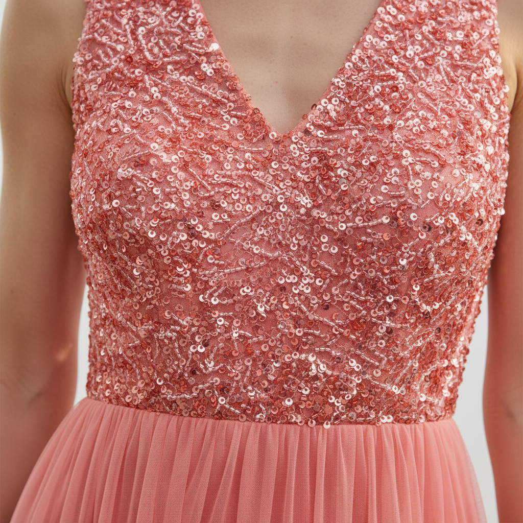 Virelle| Vestido encaje rosa