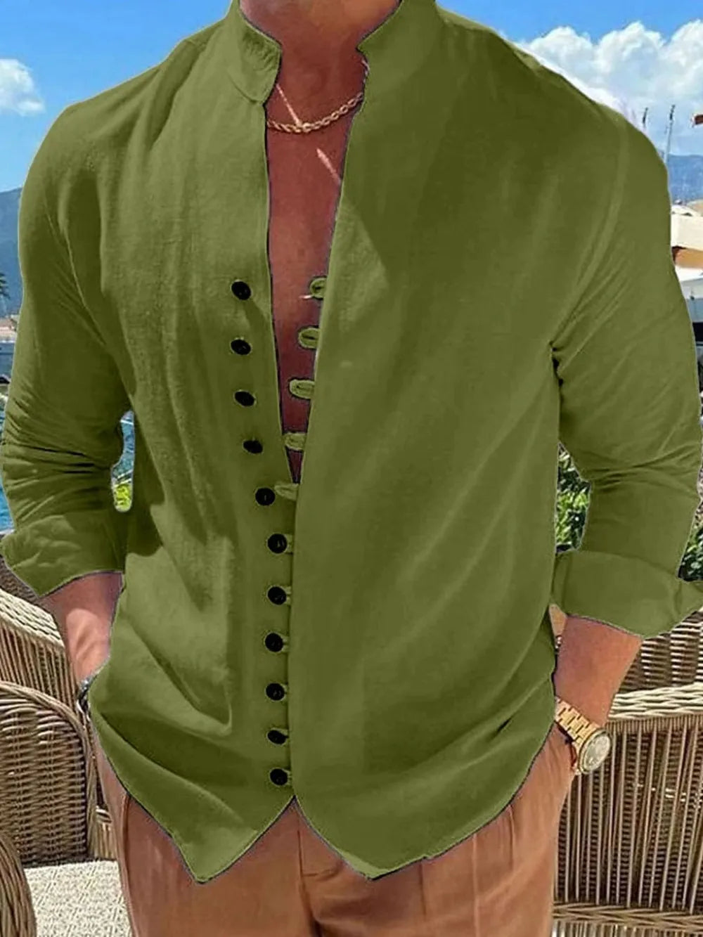 Wisp| Camisa Algodón Casual