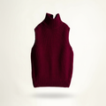 Top Sin Mangas Mezcla de Cashmere