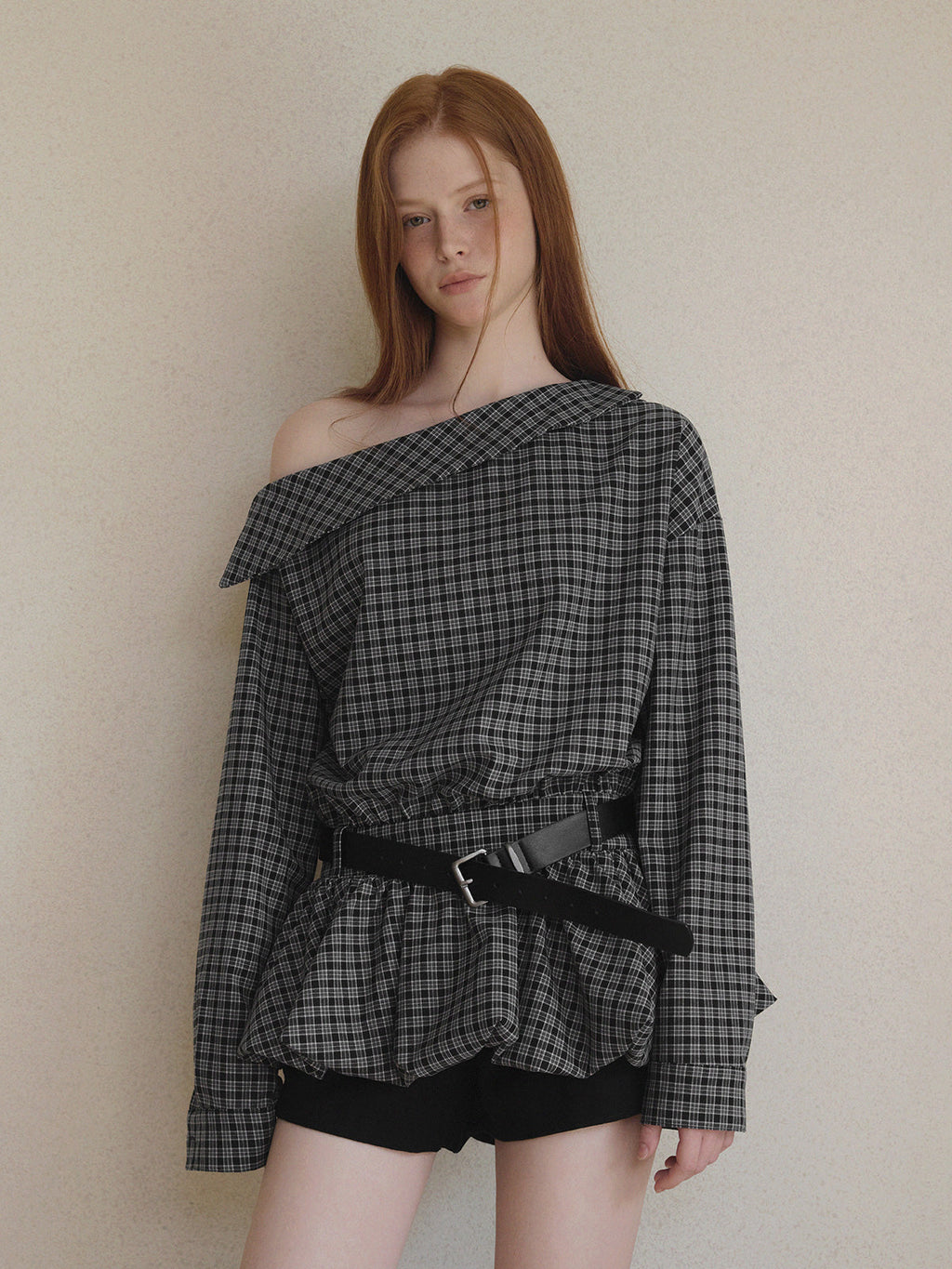 Xara| Blusa Asimetrica Cuadros