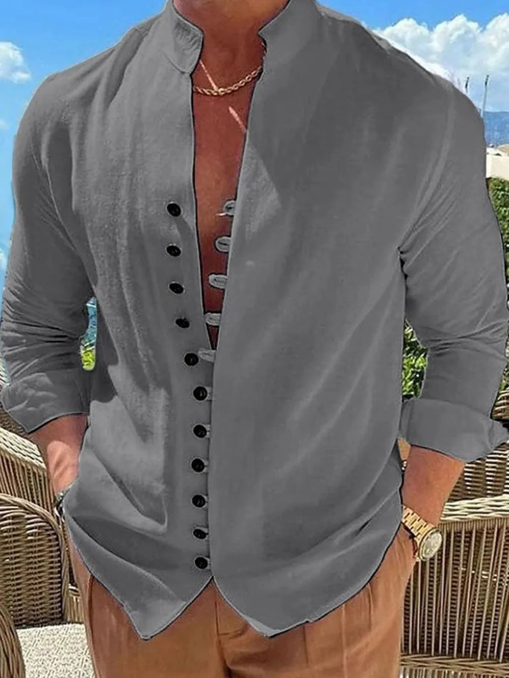 Wisp| Camisa Algodón Casual