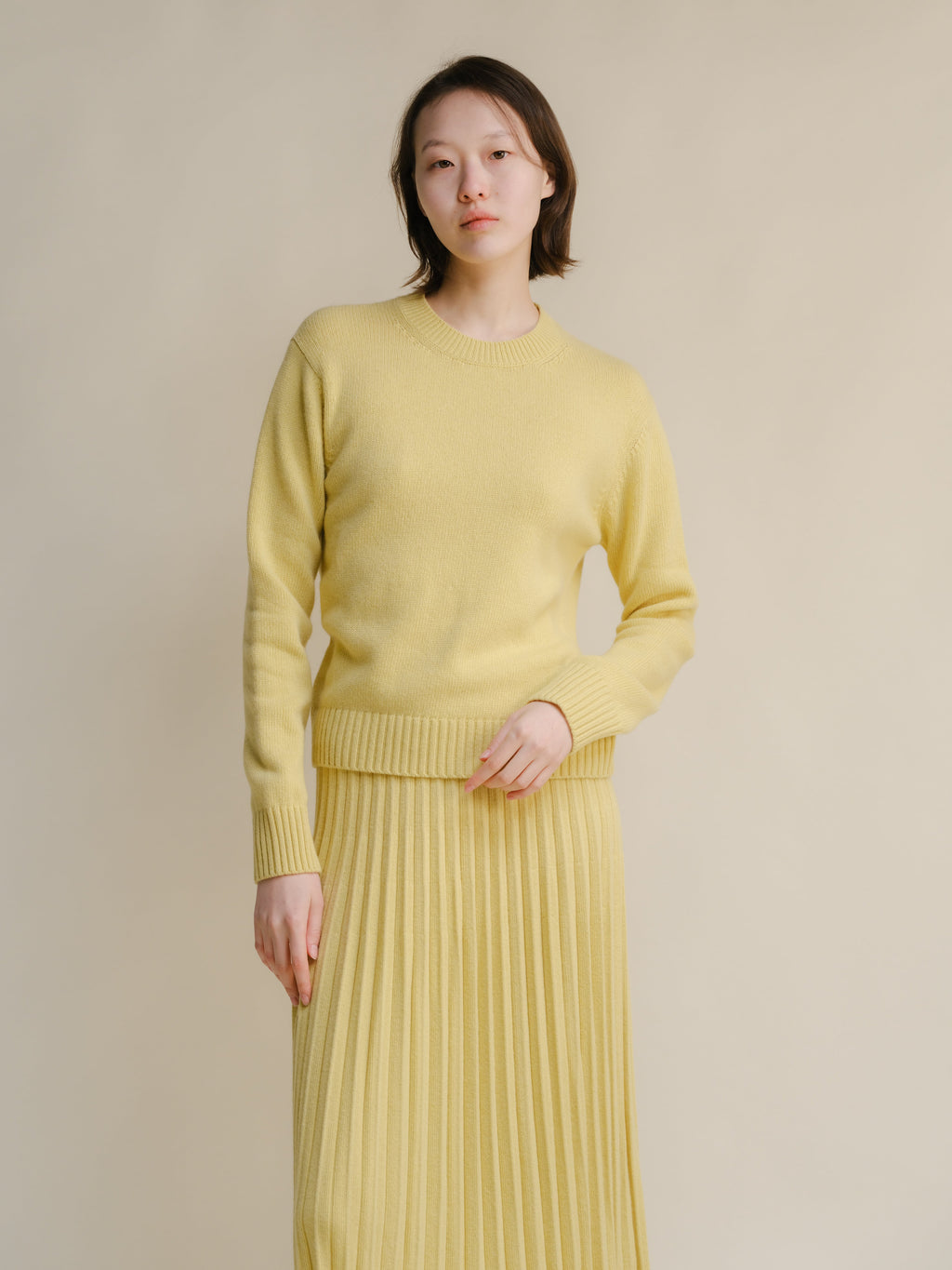 Calyra| Knitwear Amarillo Casual