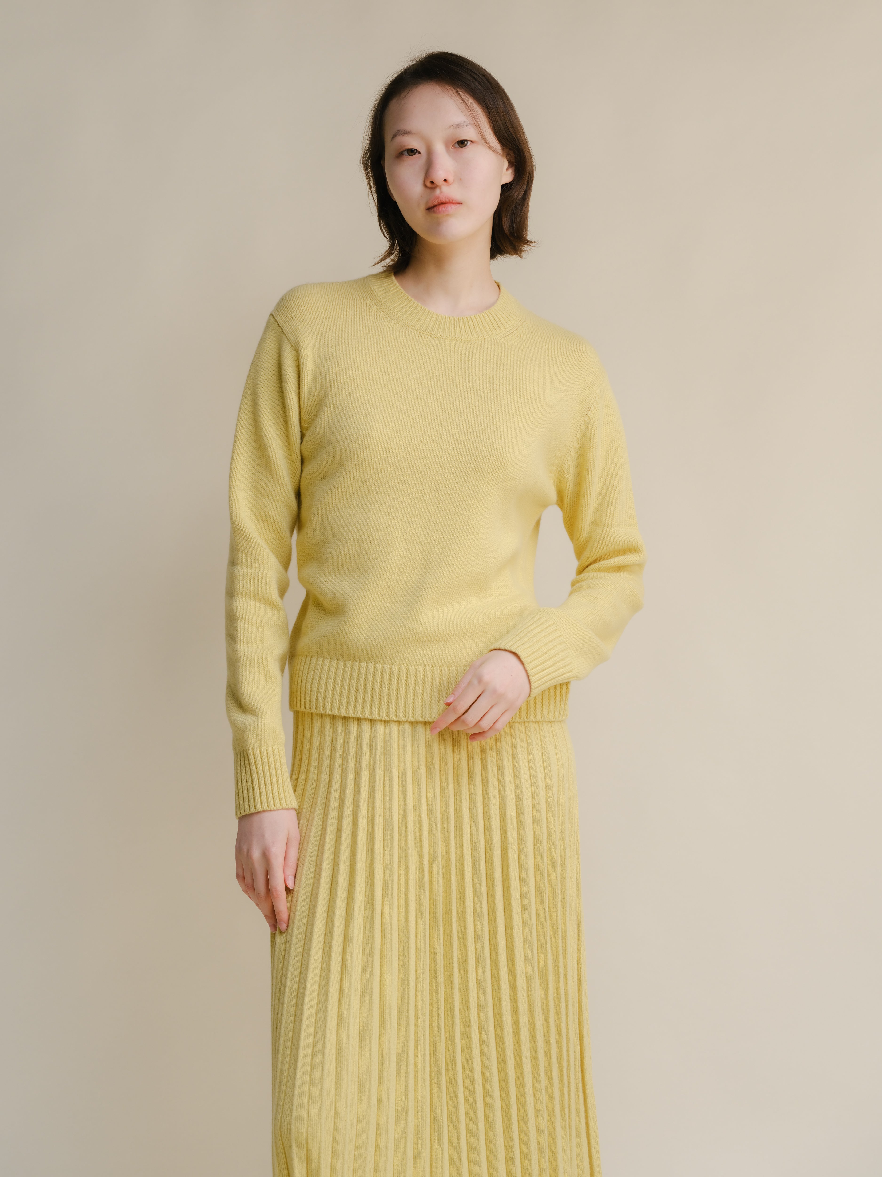 Calyra| Knitwear Amarillo Casual