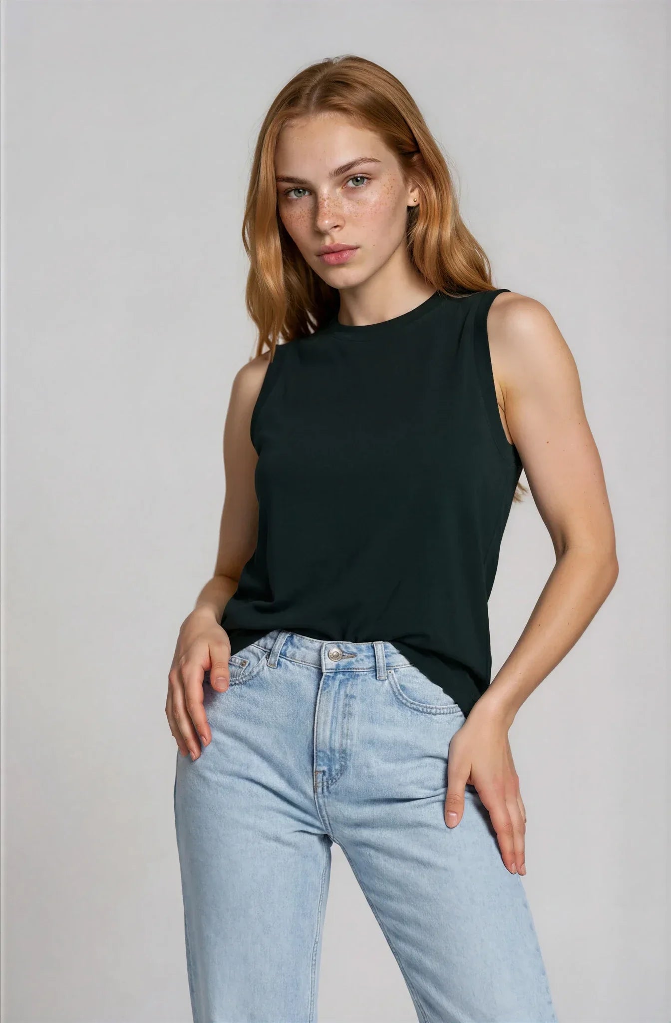 Camiseta Orgánica Tirantes Anchos - 034-0