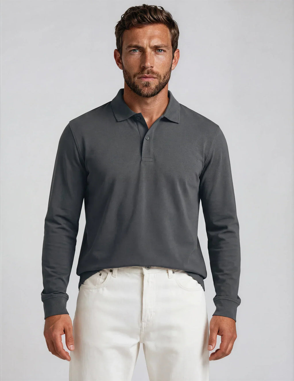 Polo Orgánico Manga Larga - 014-0