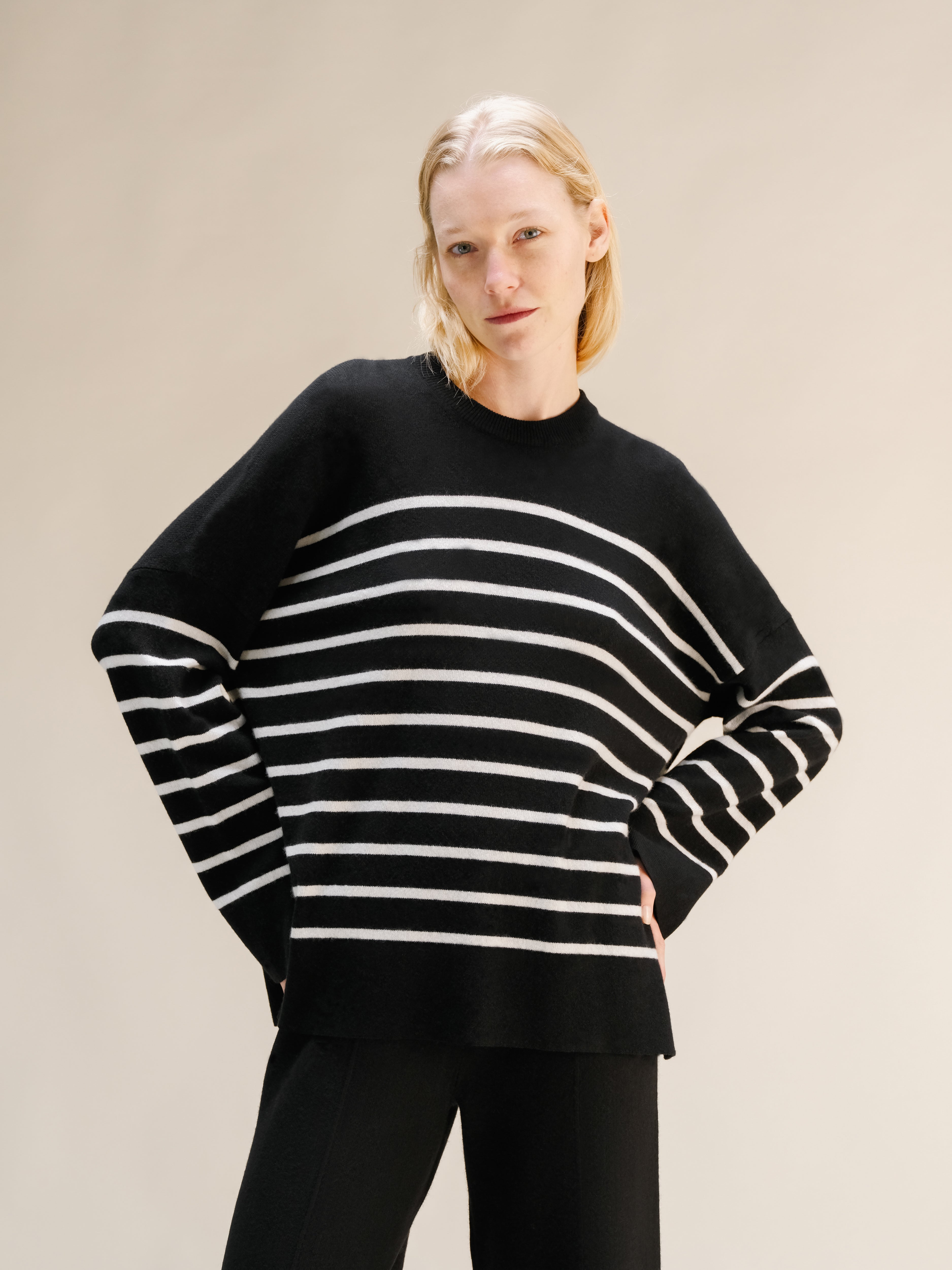 Saira| Knitwear Rayas Casual