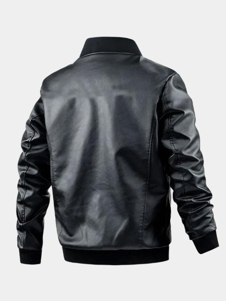 Galen| Chaqueta Cuero Casual