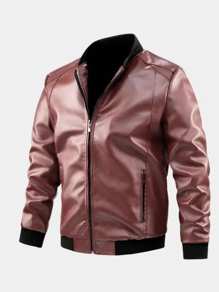 Galen| Chaqueta Cuero Casual