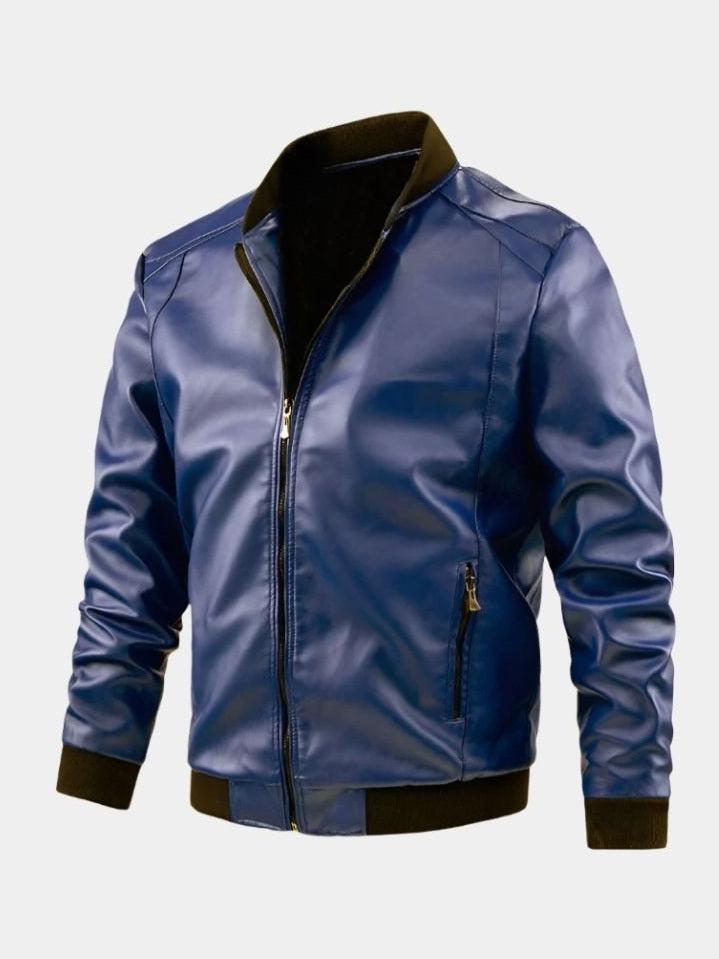Galen| Chaqueta Cuero Casual