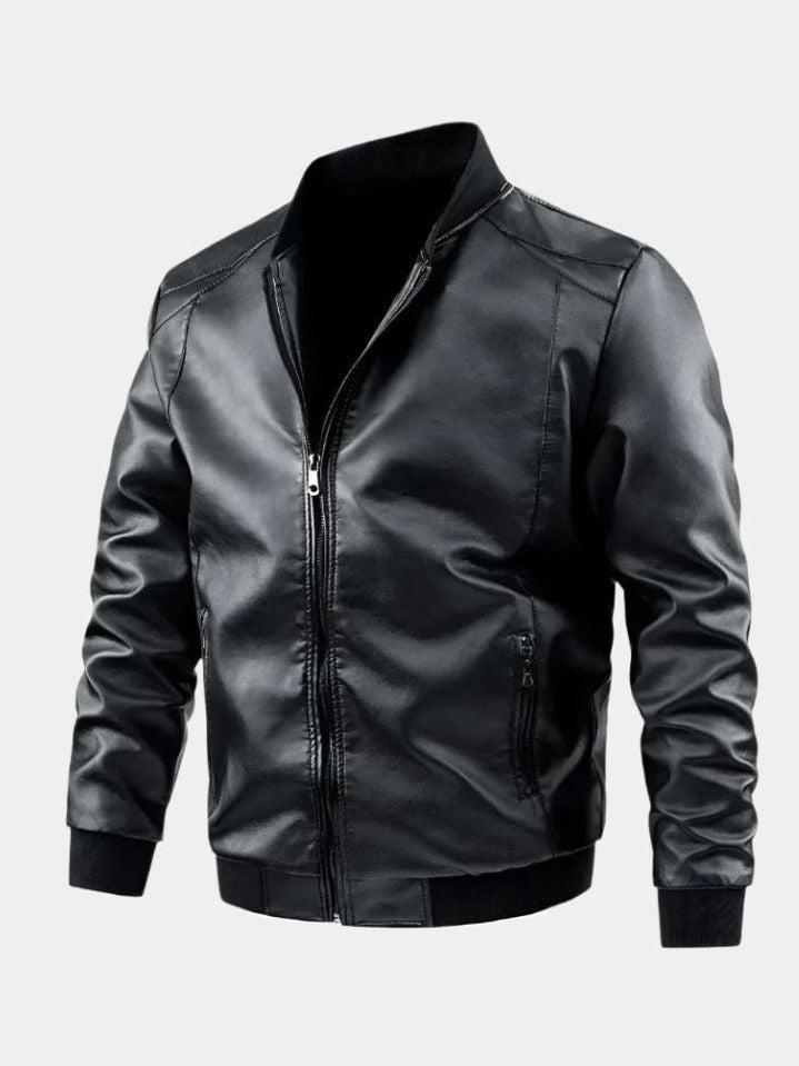Galen| Chaqueta Cuero Casual