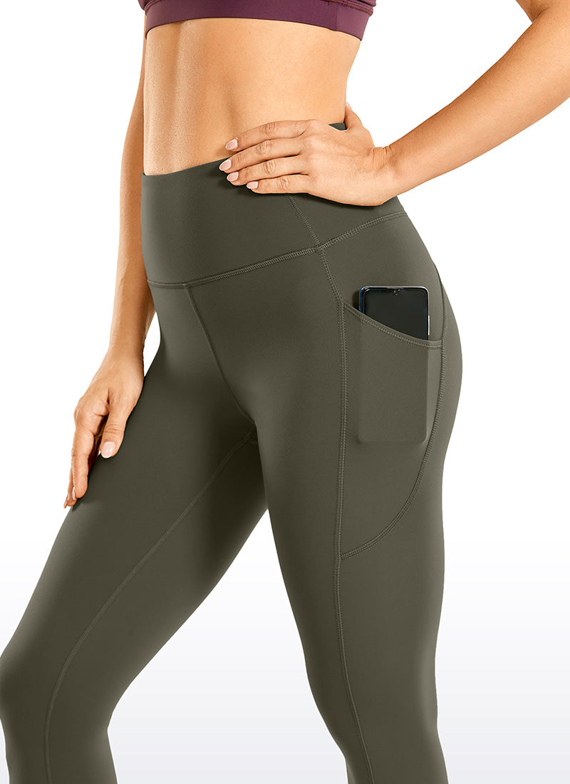Leggings con bolsillos Brushed Nakedfeel 25''