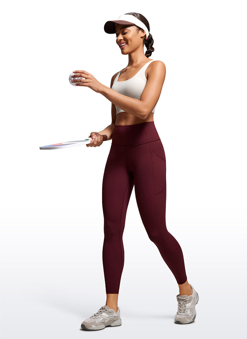 Leggings con bolsillos Brushed Nakedfeel 25''