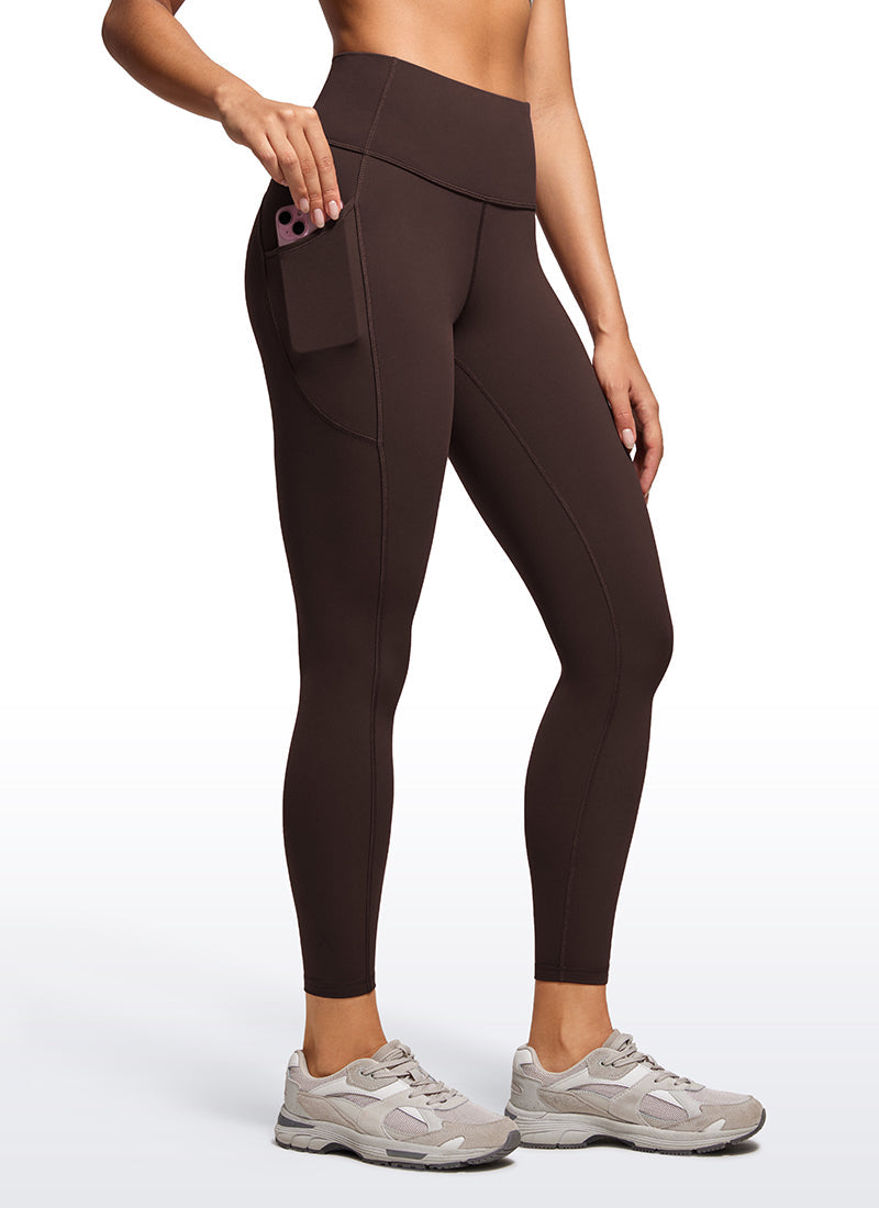 Leggings con bolsillos Brushed Nakedfeel 25''