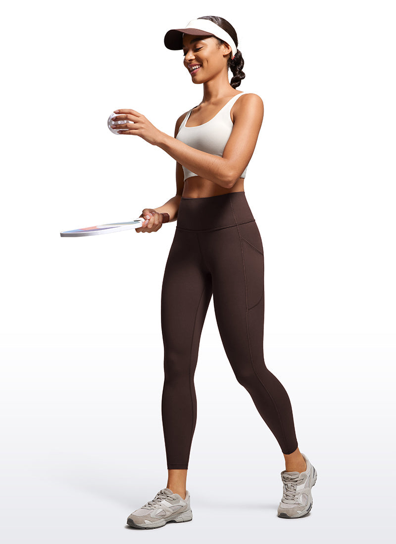 Leggings con bolsillos Brushed Nakedfeel 25''