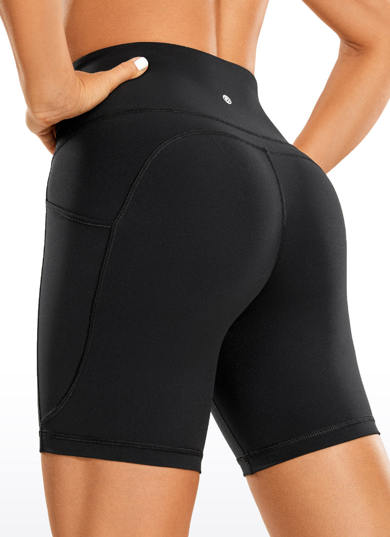 Brushed Nakedfeel Pocket Shorts 6''