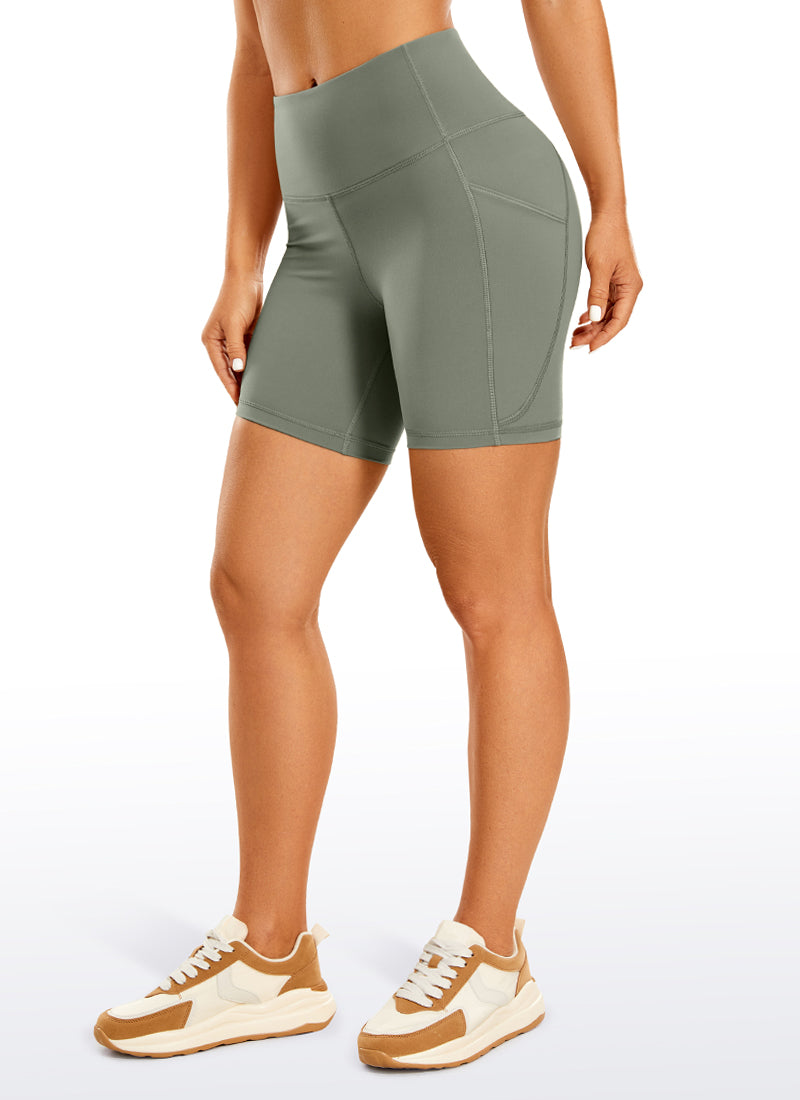 Brushed Nakedfeel Pocket Shorts 6''