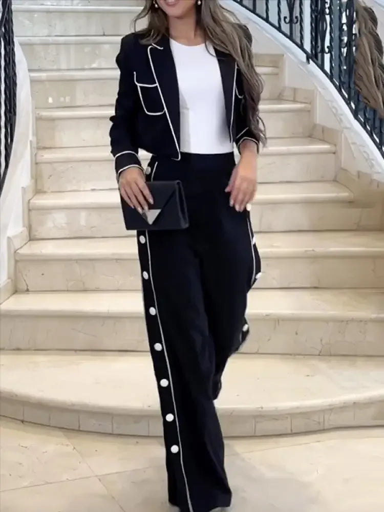 Yvaine| Conjunto Navy Chic