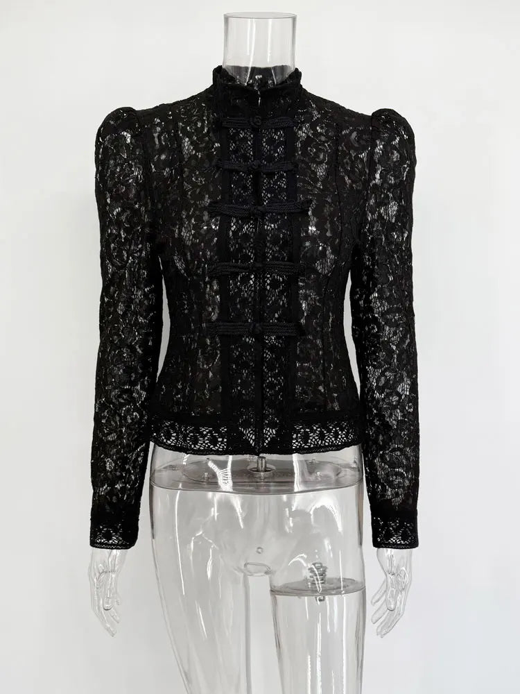 Cassia| Camiseta Encaje Delicado