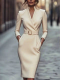 Vestido Blanco Elegance City