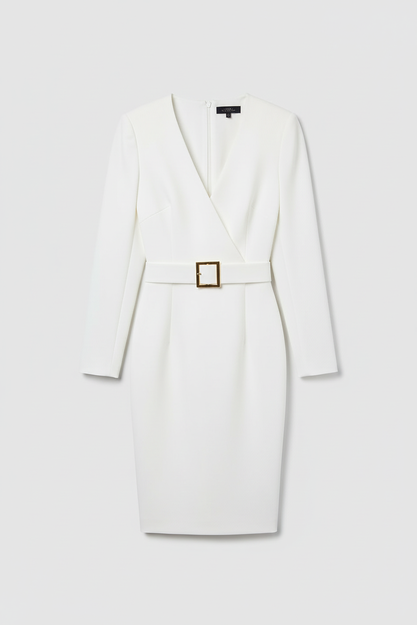 Vestido Blanco Elegance City
