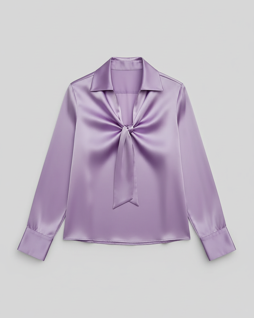 Yvaine| Camiseta Saten Lila