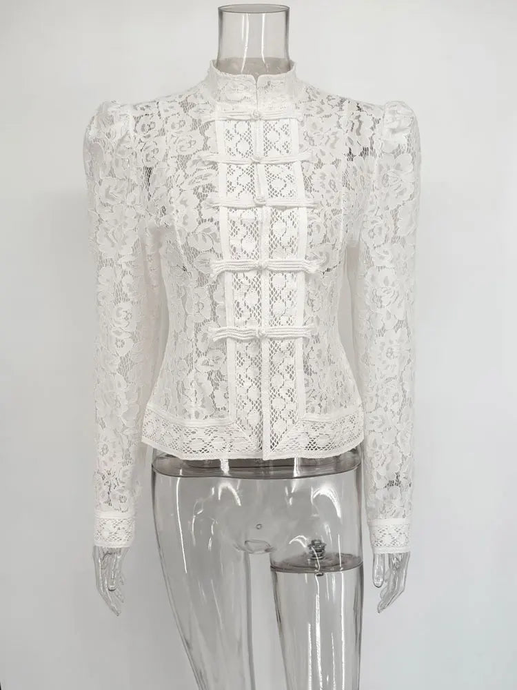 Cassia| Camiseta Encaje Delicado