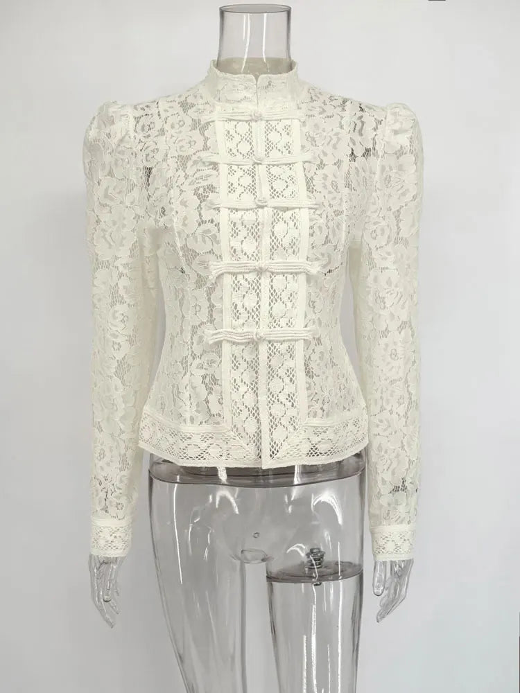 Cassia| Camiseta Encaje Delicado