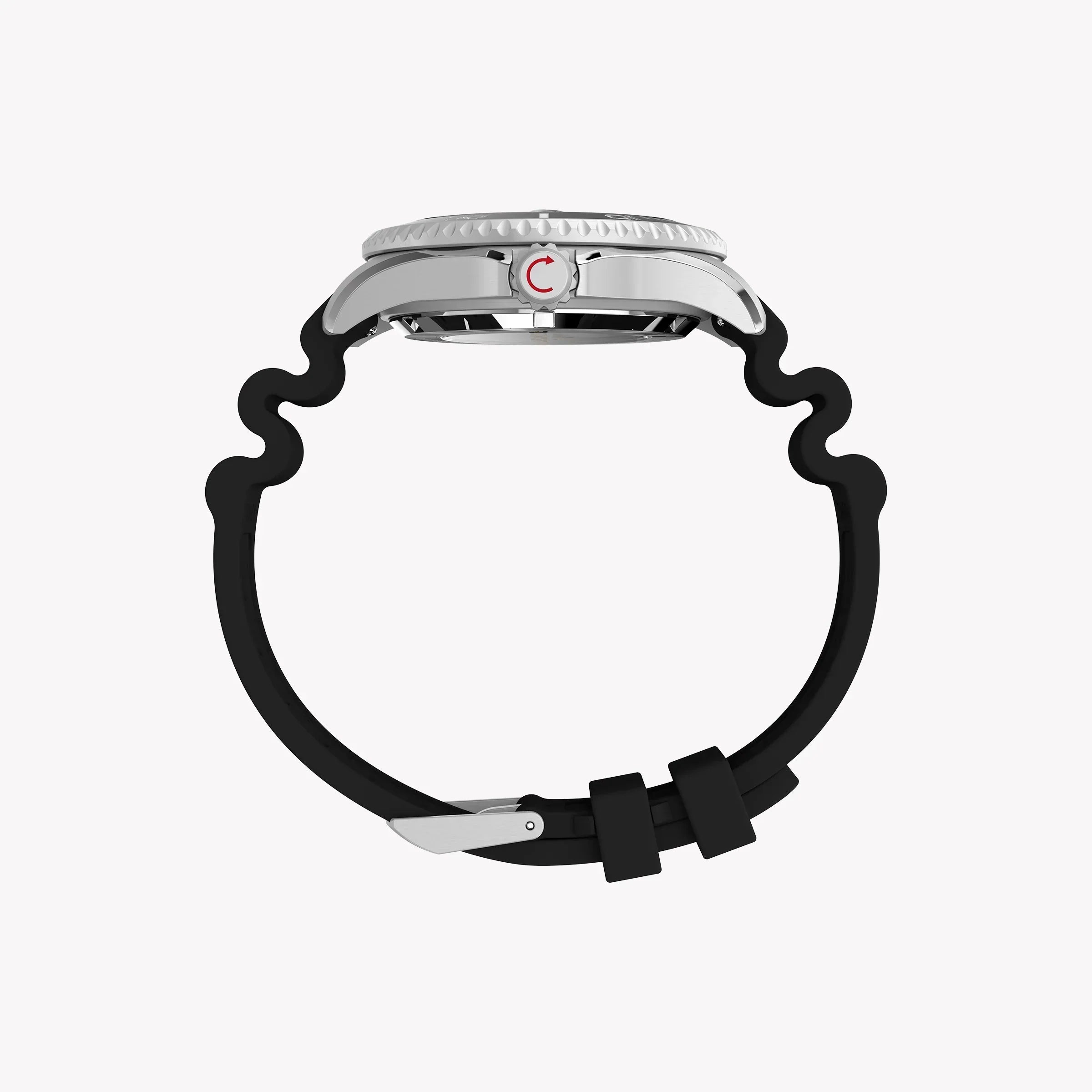 Deep Water Meridian 200 SST Black Dial Black Strap Watch | TW2Y40000-1