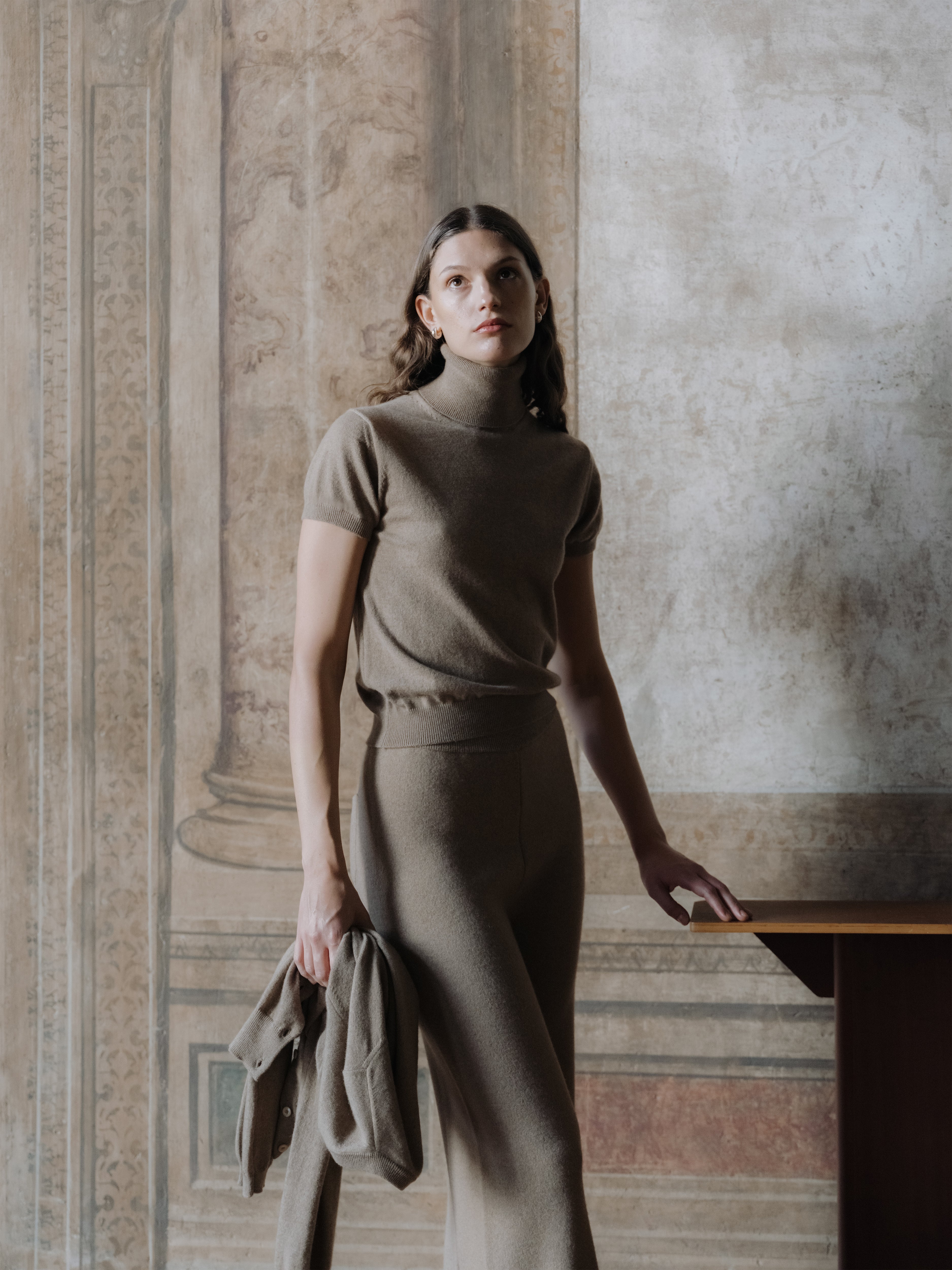 Saskia| Knitwear Cachemira Natural