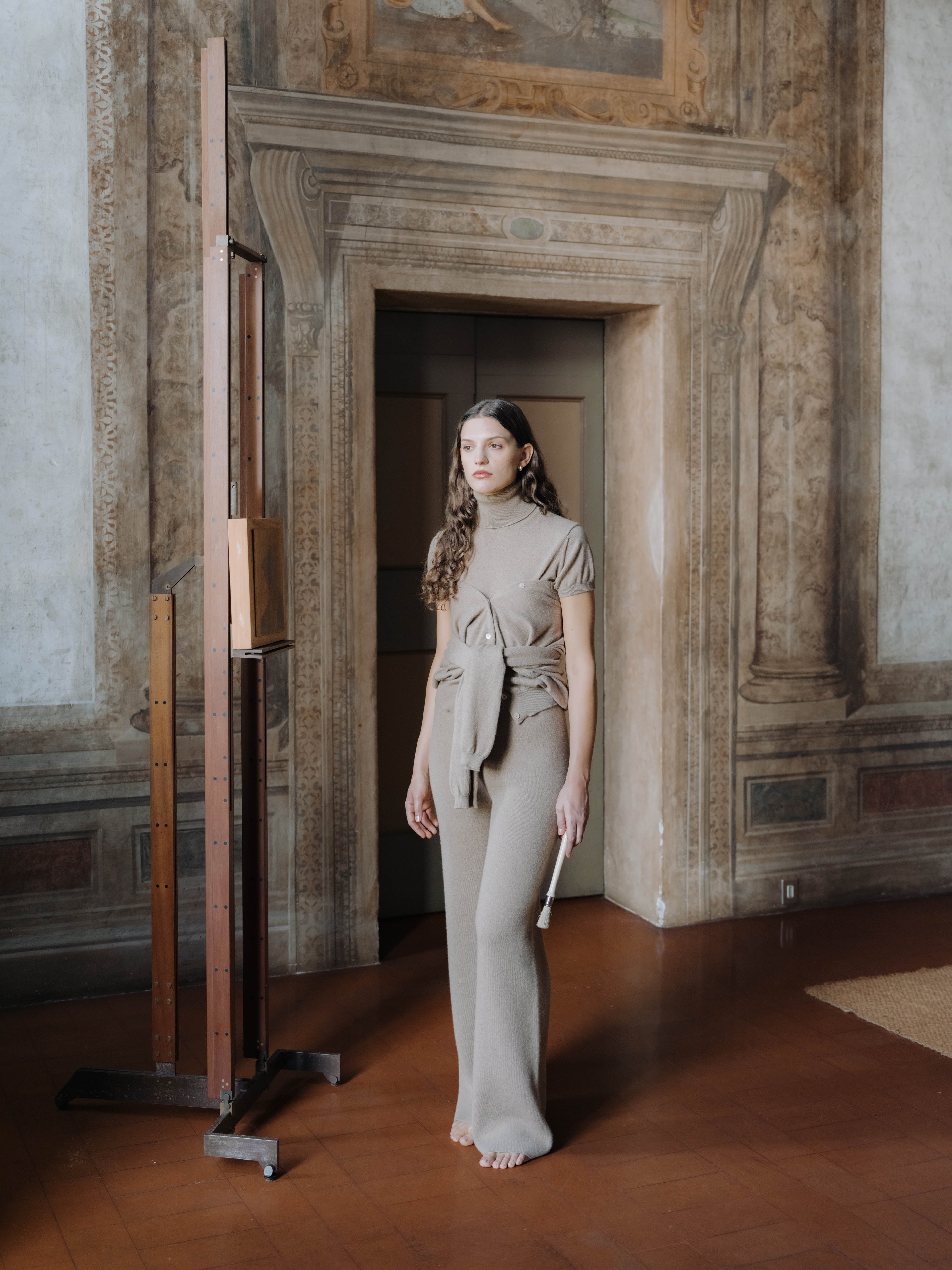 Saskia| Knitwear Cachemira Natural