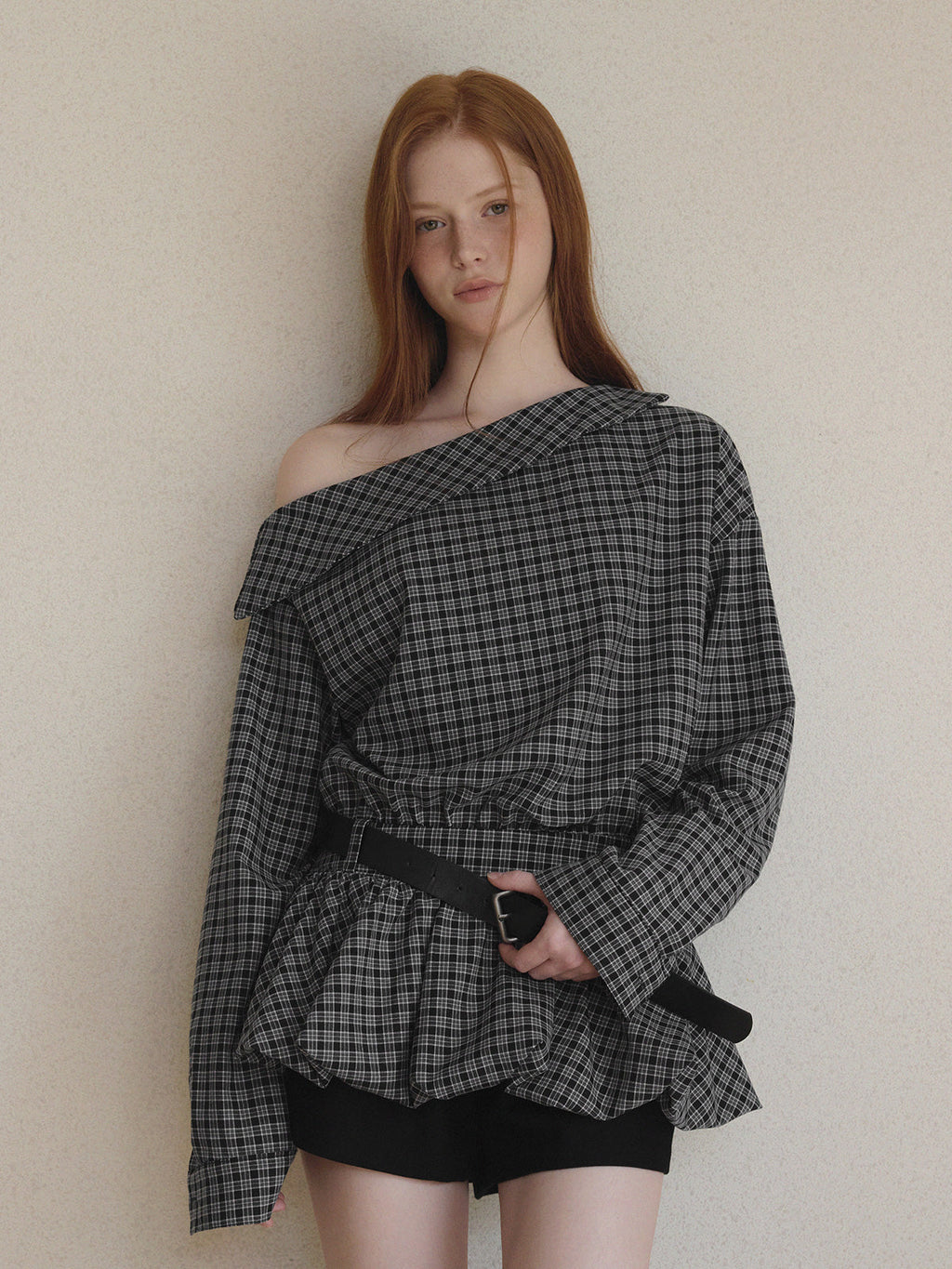 Xara| Blusa Asimetrica Cuadros