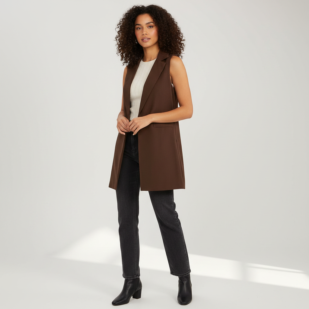 Linnea| Chaleco sastre moderno