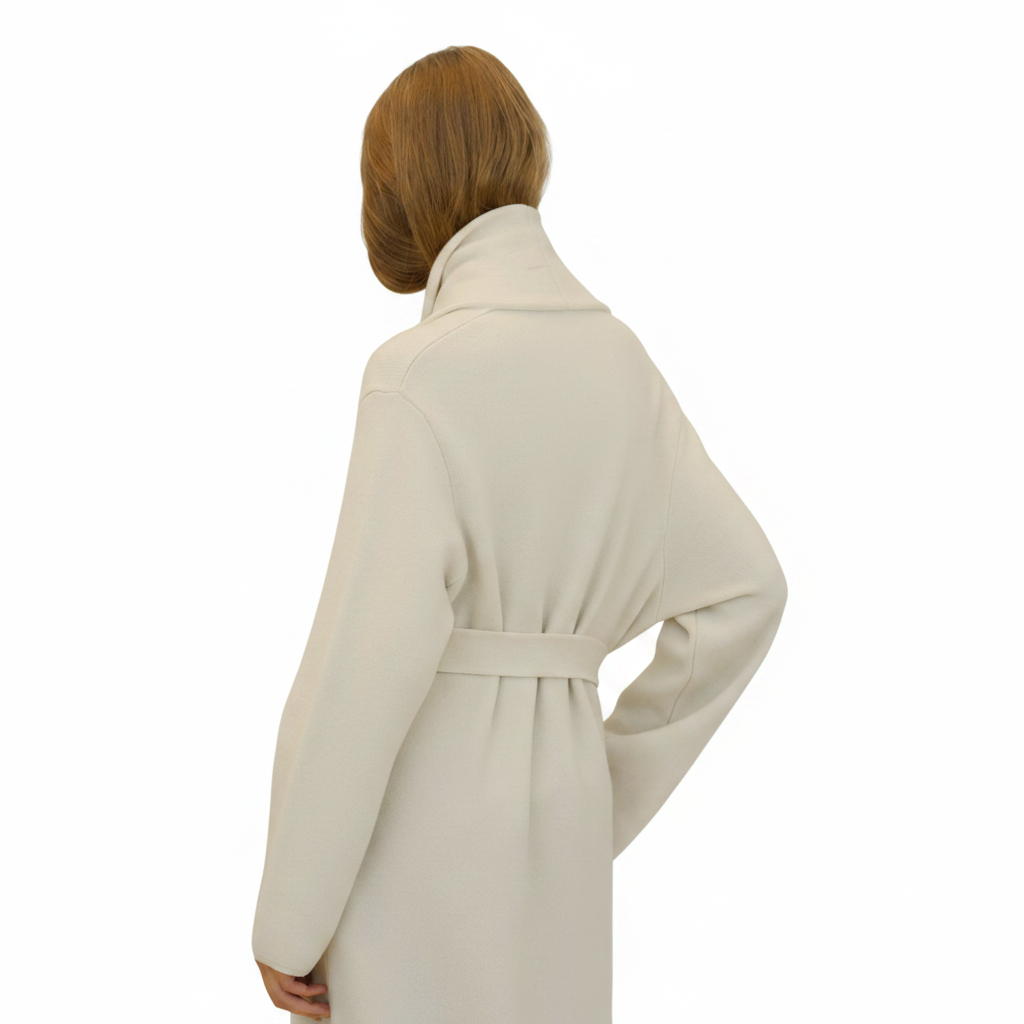 Chaqueta Isadora de Cachemira Anudada Knitwear Lèmme - vista 3 (Natural White / S)