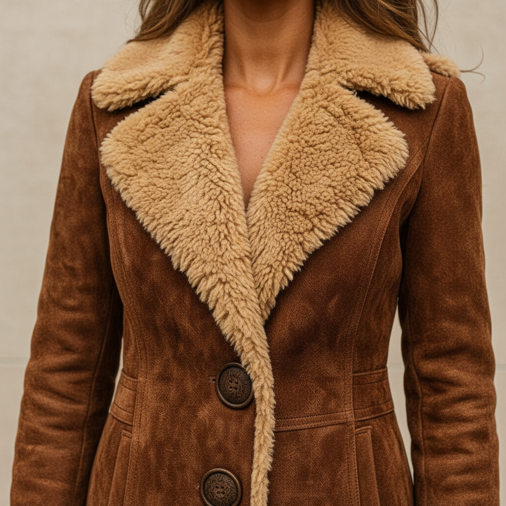 Edda™ | Abrigo largo de estilo vintage