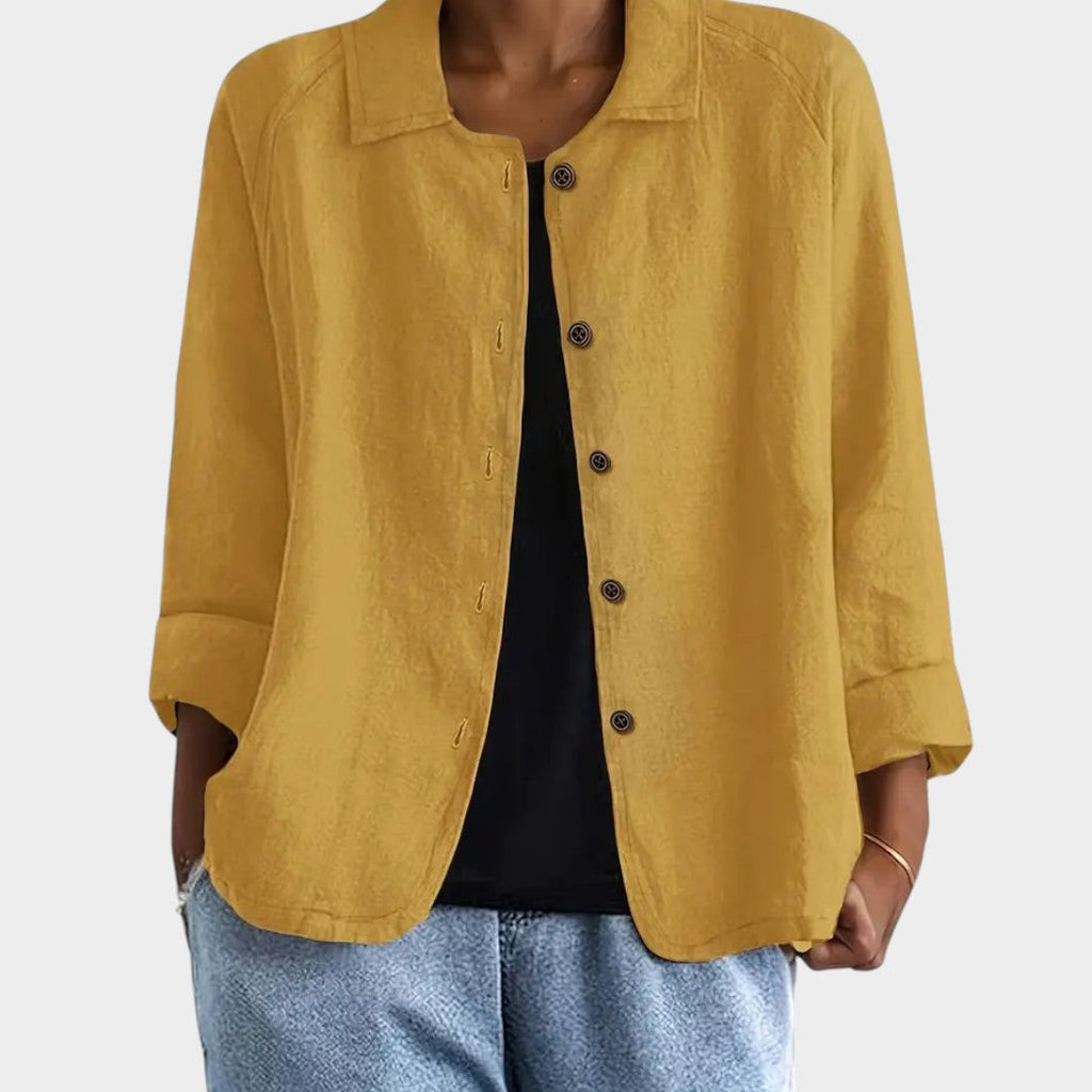 Romilly| Blusa Lino Casual
